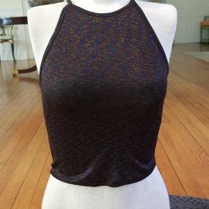 Multicolored Halter Neck Top